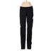 Adidas Track Pants - Mid/Reg Rise: Black Activewear - Women's Size Small