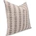 Union Rustic Kiajah Floral Cotton Indoor/Outdoor Pillow Cover Cotton in Black | 14 H x 14 W x 0.5 D in | Wayfair 798D649D51EB413982659CF483CABB6B
