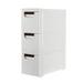 Rebrilliant Megdal 3 - Drawer Dresser in White | 22 H x 16 W x 7 D in | Wayfair 6539D0FDA14E407287899512AC2D4591