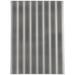 White 36 x 24 x 0.08 in Area Rug - COASTAL STRIPED CHOCOLATE Laundry Mat By East Urban Home Polyester | 36 H x 24 W x 0.08 D in | Wayfair