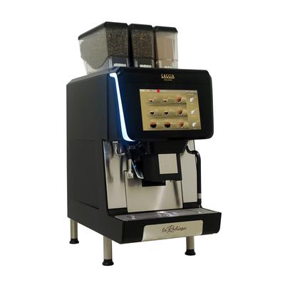 Gaggia LARADIOSA Super Automatic Commercial Espresso Machine w/ (1) Group & (3) Hoppers, 220-240v/1ph, Black