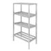 Channel DR2036-4 36" Heavy-duty Shelving Unit w/ 2500 lb Capacity, Aluminum, 4 Shelves, Silver