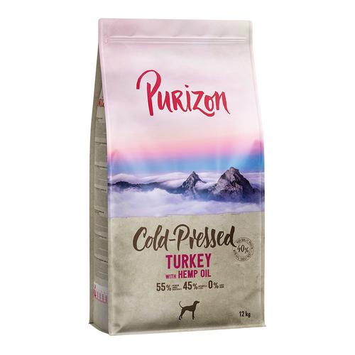 10 € Rabatt! 12 kg Purizon - Kaltgepresst Adult: Pute mit Hanföl