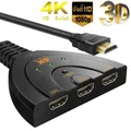 HDMI-compatible Switch 4K*2K 60hz 3D Mini 3 Port 1.4b 4K Switcher Splitter 1080P 3 in 1 out Port Hub