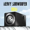 IBASS Home Theater 6.5-inch Active Pure Subwoofer 100W High-power Super-heavy Bass Household Wooden