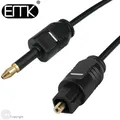 EMK Digital Toslink a Mini Toslink Cable 3.5 cavo Audio SPDIF ottico per Mini TV-box Soundbar 1m
