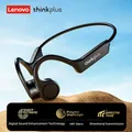 Cuffie a conduzione ossea originali Lenovo X3 Pro X4 X5 Bluetooth 5.3 Hifi con gancio per l'orecchio Cuffie wireless con microfono Auricolari sportivi X7