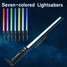 Two-in-one long sword combination laser sword war light toy transparent sword toy sword flash stick