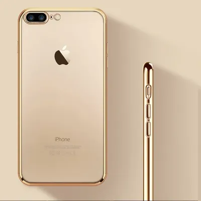 Für iPhone 8 Plus Fall Luxus Vergoldung Weicher Silikon gel Fall Für iPhone 11 Pro X XR XS Max 7 Plus 6S 6 Abdeckung Fundas Coque for iPhone 12 Pro Max Mini