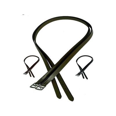 Majestic Ally Horse Stirrup Leathers, Brown, 54-in