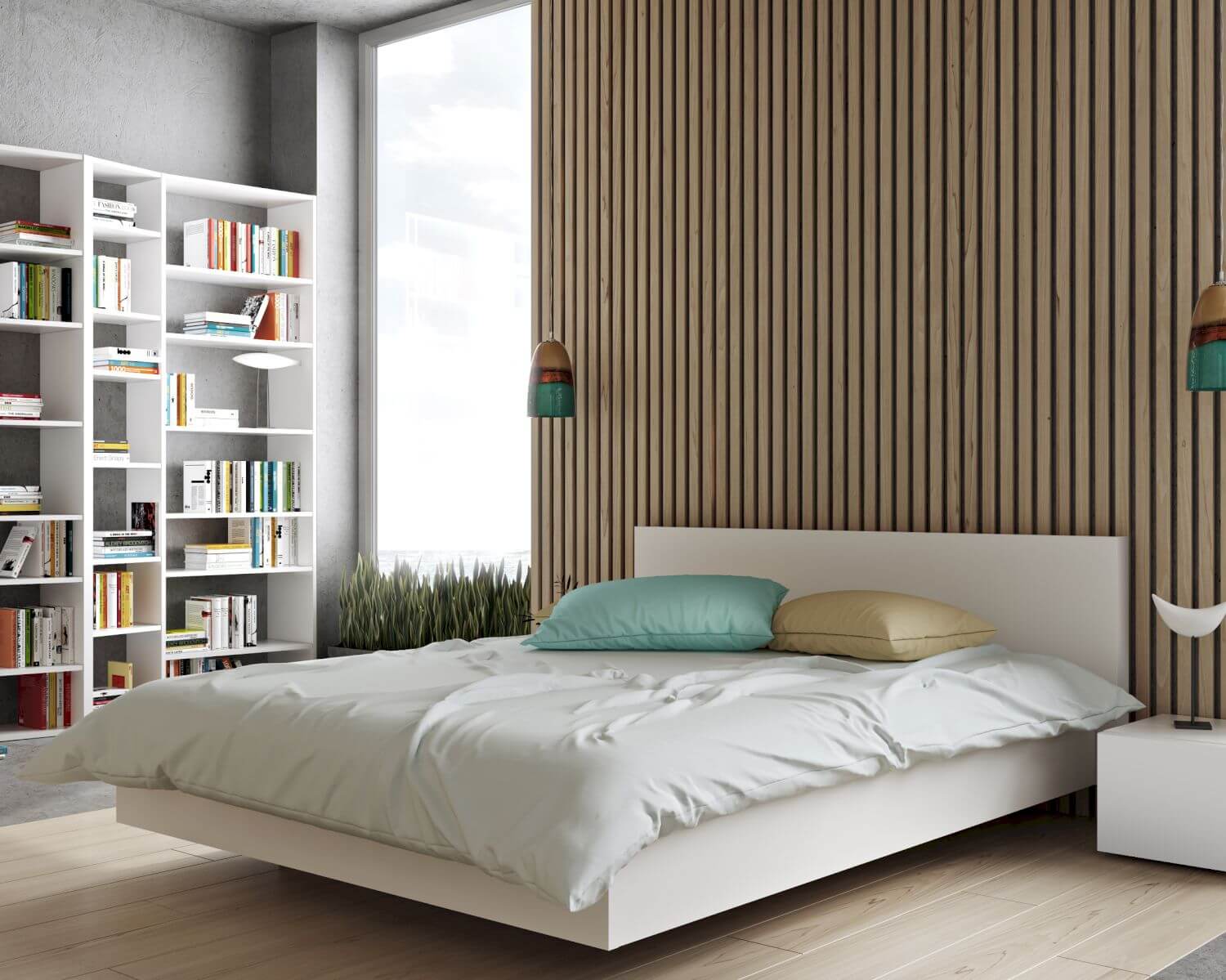 TemaHome »Float« Bett Weiß 160x200 cm / ohne Lattenrost