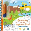 Ausmalen mit dem magischen Pinsel. Bauernhoftiere - Stefanie Übersetzung:Böhm, Sophie Illustration:Ledesma