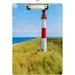 Hyjoy Lighthouse Landscape Clipboard Cute Design Letter Size Clipboard A4 Standard Size 9 x 12.5 Inch with Low Profile Metal Clip for Students Classroom Office Women Kids