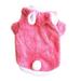 CICRKHB Dog Clothes Cotton Costume for Halloween Pet Clothes Halloween Costume Autumn and Winter Thicken Double Layer Cotton Wool Transformation Suit Rabbit Suit Pet Supplies Pink