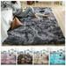 Super Soft Faux Fur Area Rugs for Bedroom Floor Shaggy Plush Carpet Rug Indoor Rectangle Bedside Rugs Coffee 16 x 24