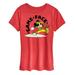 Disney - Game Face Baseball - Women s Short Sleeve Graphic T-Shirt