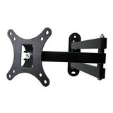 NUOLUX TV Wall Mount Bracket Fixed Flat Panel TV Frame Support 15 Degrees Tilt Angle for 15-27 Inch LCD LED Monitor Flat Panel (Black)