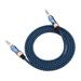 Eatbuy 3.3 FT Audio Cable 3.5mm Male to Male Audio Cable Male to Male AUX Cord Compatible with Car Home Stereo Headphone Speaker (Blue)