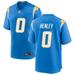 Daiyan Henley Men's Nike Powder Blue Los Angeles Chargers Custom Game Jersey