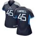 Chance Campbell Women's Nike Navy Tennessee Titans Custom Game Jersey