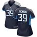 Matthew Jackson Women's Nike Navy Tennessee Titans Custom Game Jersey