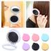 QIPOPIQ Clearance Beauty Tools Beauty Tools Macaroon-color Folding A Romantic Hair Brush With Mirror Round Portable Folding Pocket Hair Brush Mini Hair Massage Comb Travel Size For Women And Girls