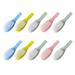 NUOLUX 10Pcs Household Infant Brushes Convenient Newborn Brushes Comfortable Baby Hair Brushes