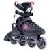 K2 Kinetic 80 Womens Inline Skates - Black/Berry / 7.0