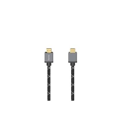 Hama 00205238 HDMI-Kabel 1 m HDMI Typ A (Standard) Schwarz, Grau