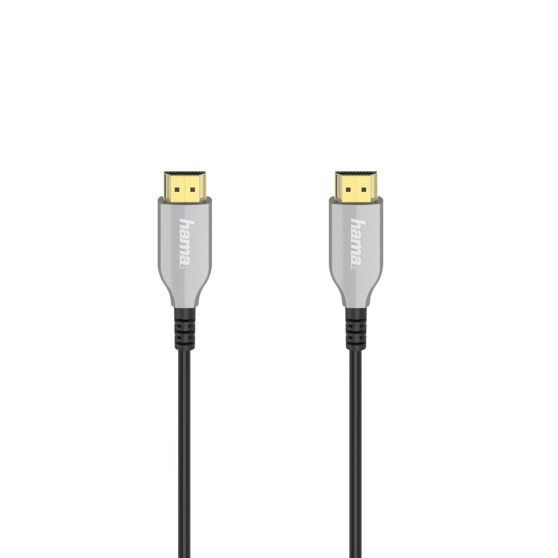 Hama 00205274 HDMI-Kabel 10 m HDMI Typ A (Standard) Schwarz, Silber Image