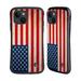 Head Case Designs Vintage Flags Flag of the United States of America USA Hybrid Case Compatible with Apple iPhone 15