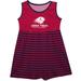 Girls Youth Vive La Fete Red Utah Tech Trailblazers Striped Tank Top Dress