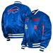 Men's New Era x Alpha Industries Royal Buffalo Bills Reversible Full-Zip Bomber Jacket