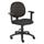 Boss Office Products Diamond Ergonomic Fabric Mid-Back Task Chair With Adjustable Arms, Black