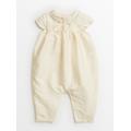 Ivory Christening Romper 9-12 months