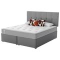 Sealy Newman Support Superking Divan Bed - Grey