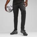 PUMA Individual Winterized Men's Football Pants, Black/Dark Coal, size Small