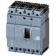 Siemens, SENTRON MCCB Molded Case Circuit Breaker 4P 63A, Breaking Capacity 55 kA, DIN Rail Mount