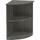 Safco Medina Bookcase 2 Shelf 29 1/2&quot;H, Gray Steel (MVBQ2LGS)