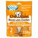 Good Boy Chewables Medium Chicken Bones Rawhide Free Dog Treats 158g