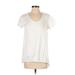 Neon Buddha Active T-Shirt: Ivory Activewear - Women's Size Small