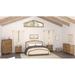 Ophelia & Co. Manglo Upholstered Platform 5 Piece Bedroom Set Upholstered in Brown | 57 H x 64 W x 88 D in | Wayfair