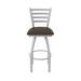 Holland Bar Stool Jackie Swivel Stool Upholstered/Metal in Gray | Counter Stool (25" Seat Height) | Wayfair 41025AN025