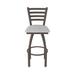 Holland Bar Stool Jackie Swivel Stool Upholstered/Metal in Brown | Counter Stool (25" Seat Height) | Wayfair 41025BZ020