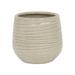 Wrought Studio™ Grazielli Handmade Ceramic Pot Planter Ceramic in White | 6.5 H x 6 W x 6 D in | Wayfair 3AED2EA671BB464A930C4E0D13A9A1BC