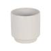 Ebern Designs Lytchett Handmade Ceramic Pot Planter Ceramic in White | 5.75 H x 5.75 W x 5.75 D in | Wayfair CA2DBD3ADB7F4DB7B6B7C55255E11F8C