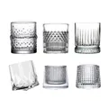 Whiskey Glass Old Fashioned Rocks Glasses Tumblers Glassware for Cocktail Scotch Bourbon Gin