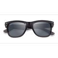 Unisex s wayfarer,wayfarer Transparent Dark Gray Acetate Prescription sunglasses - Eyebuydirect s Ray-Ban RBR0502S
