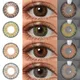 Magister Farb kontaktlinsen für Augen 3-farbige Kontaktlinsen Durchmesser 14 5mm Pupilentes Kontakte