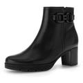 Stiefelette GABOR "St. Tropez" Gr. 40, schwarz Damen Schuhe Reißverschlussstiefeletten